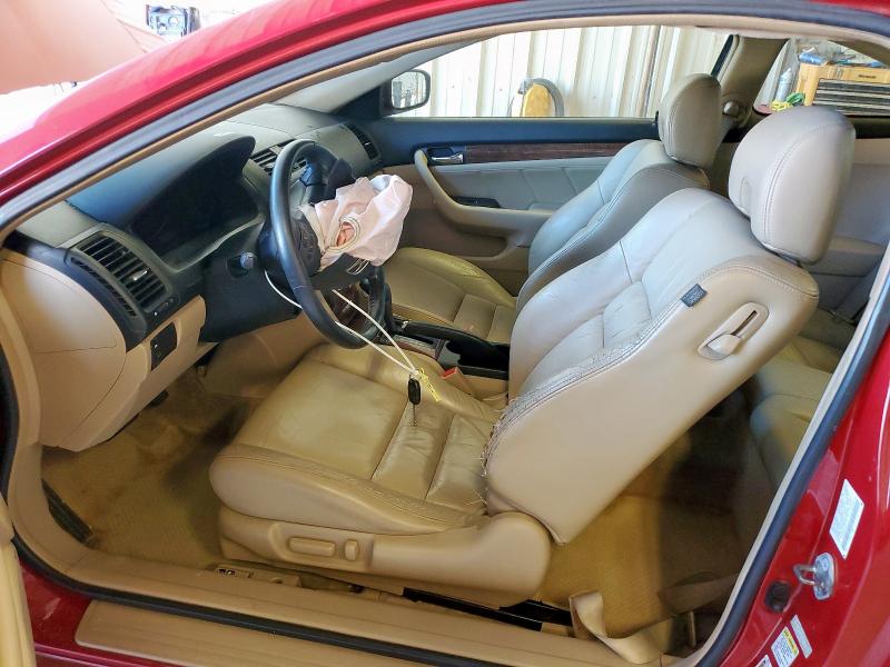 1HGCM72657A010119 - 2007 HONDA ACCORD EX RED photo 7