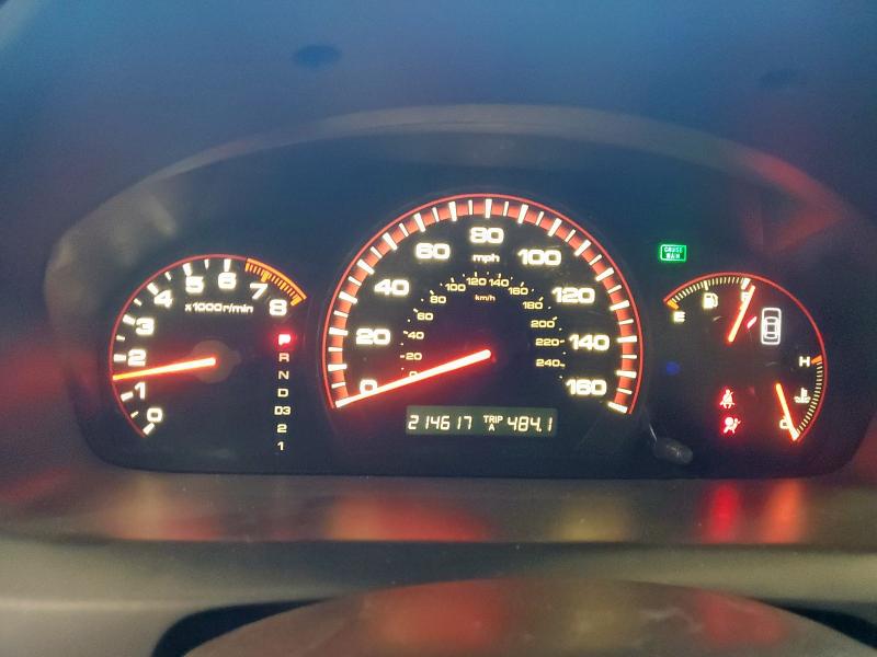 1HGCM72657A010119 - 2007 HONDA ACCORD EX RED photo 9