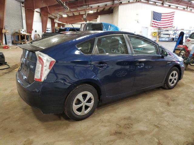 JTDKN3DU4D1650703 - 2013 TOYOTA PRIUS 蓝色 照片 3