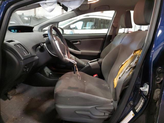 JTDKN3DU4D1650703 - 2013 TOYOTA PRIUS 蓝色 照片 7