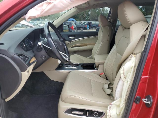 5J8YD3H7XKL006417 - 2019 ACURA MDX TECHNOLOGY Червоний фото 7