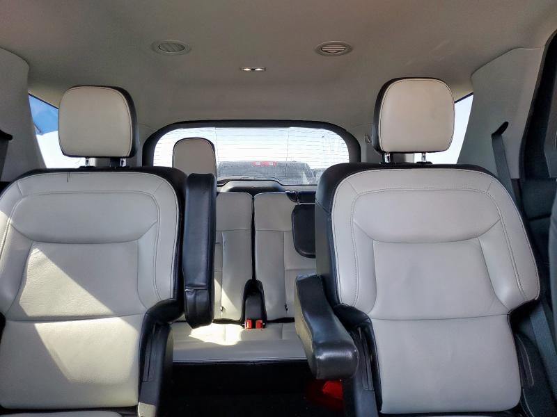 1FMSK7DH0MGB01317 - 2021 FORD EXPLORER XLT BLACK photo 10