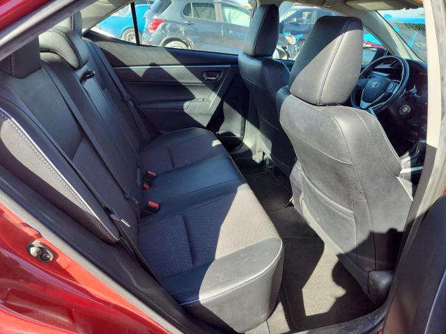 2T1BURHE3GC534997 - 2016 TOYOTA COROLLA L წითელი ფოტო 10