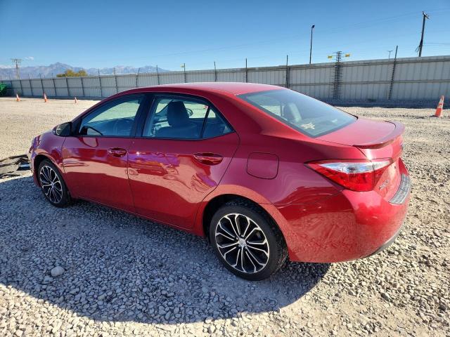 2T1BURHE3GC534997 - 2016 TOYOTA COROLLA L წითელი ფოტო 2