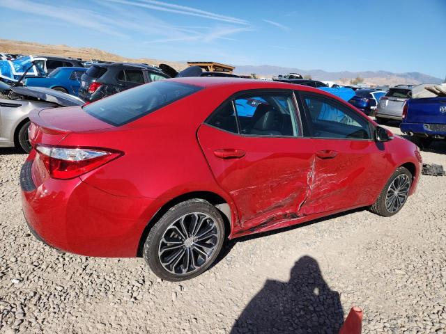 2T1BURHE3GC534997 - 2016 TOYOTA COROLLA L წითელი ფოტო 3