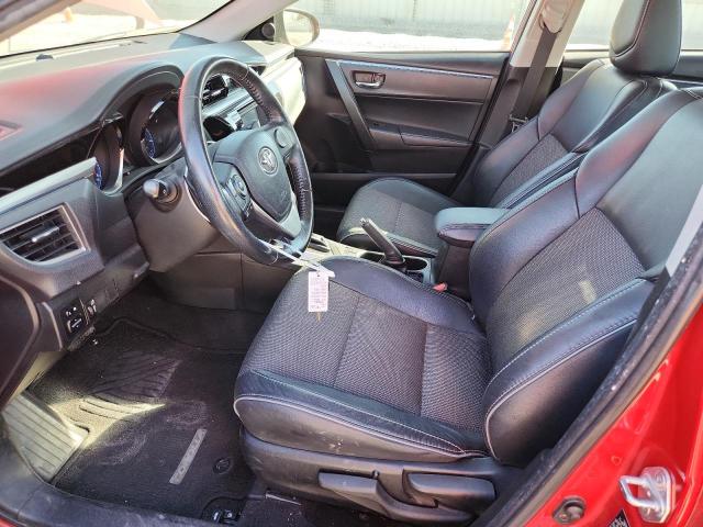 2T1BURHE3GC534997 - 2016 TOYOTA COROLLA L წითელი ფოტო 7