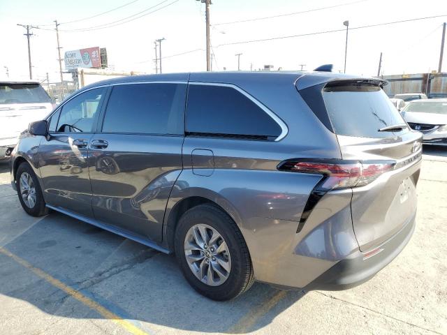 5TDKRKEC6PS168715 - 2023 TOYOTA SIENNA LE 灰色 照片 2