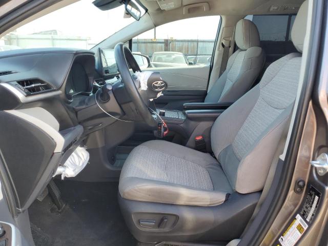 5TDKRKEC6PS168715 - 2023 TOYOTA SIENNA LE 灰色 照片 7