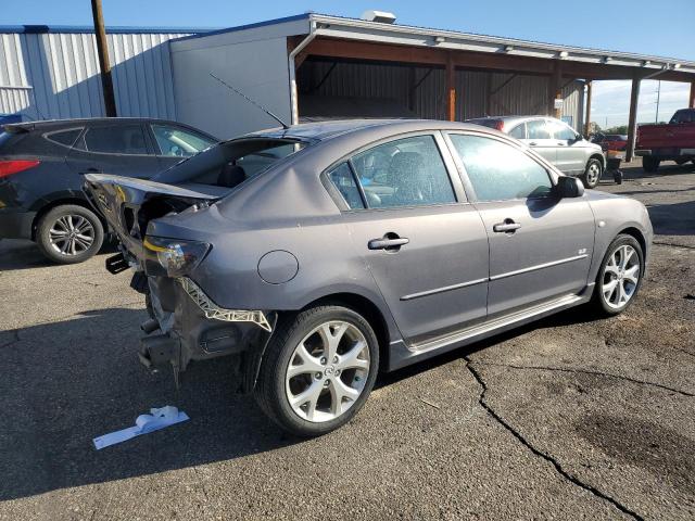 JM1BK323681814994 - 2008 MAZDA 3 S GRAY photo 3