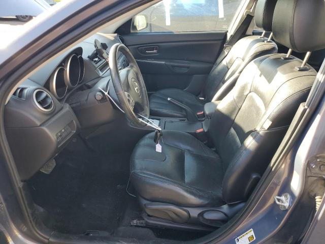 JM1BK323681814994 - 2008 MAZDA 3 S GRAY photo 7