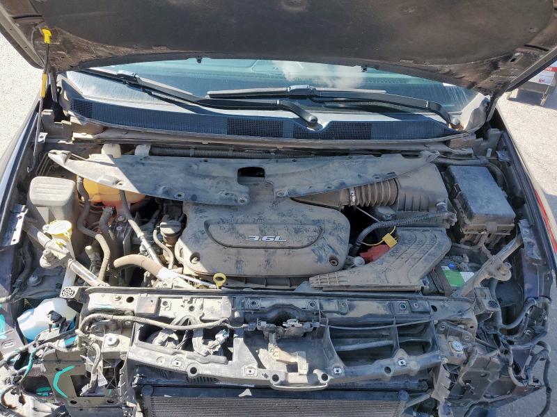 2C4RC1BG6HR670023 - 2017 CHRYSLER PACIFICA TOURING L BLACK photo 12