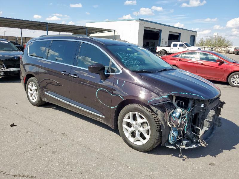 2C4RC1BG6HR670023 - 2017 CHRYSLER PACIFICA TOURING L BLACK photo 4