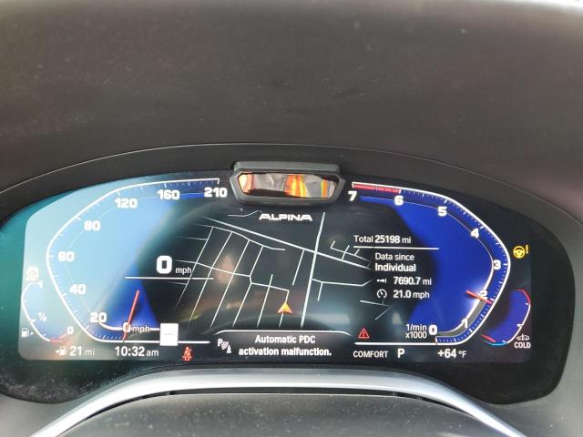 WBA7U2C15NCH16420 - 2022 BMW ALPINA B7 WHITE photo 9