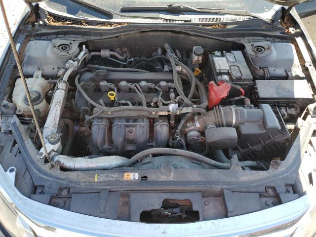 3FAHP0JA7CR182005 - 2012 FORD FUSION SEL BLACK photo 11