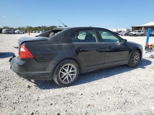 3FAHP0JA7CR182005 - 2012 FORD FUSION SEL BLACK photo 3