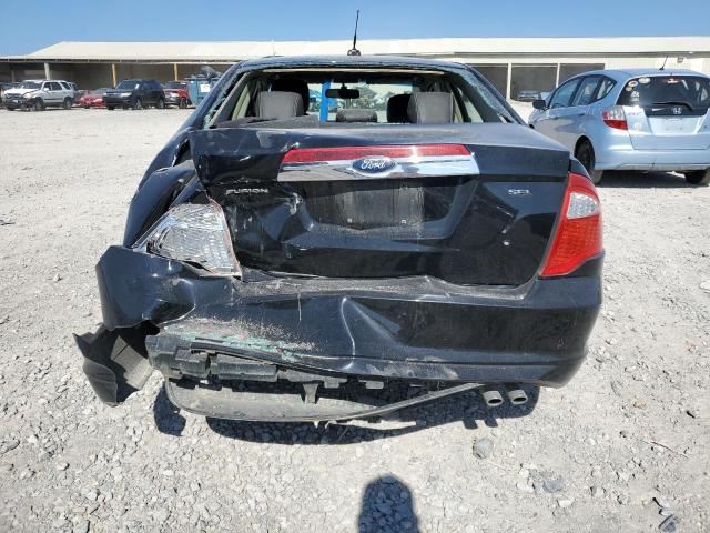3FAHP0JA7CR182005 - 2012 FORD FUSION SEL BLACK photo 6