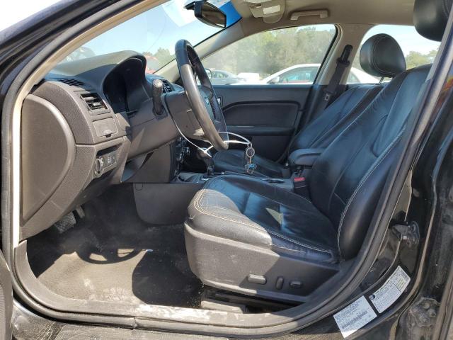 3FAHP0JA7CR182005 - 2012 FORD FUSION SEL BLACK photo 7