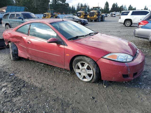 1ZWHT61L415601351 - 2001 MERCURY COUGAR V6 Rouge photo 4