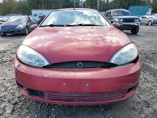 1ZWHT61L415601351 - 2001 MERCURY COUGAR V6 Rouge photo 5