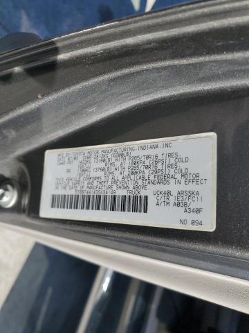 5TBBT44143S434149 - 2003 TOYOTA TUNDRA ACCESS CAB SR5 GRAY photo 12