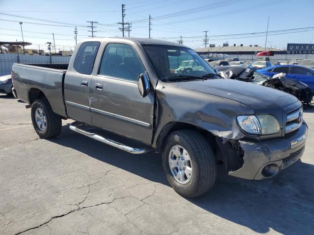 5TBBT44143S434149 - 2003 TOYOTA TUNDRA ACCESS CAB SR5 GRAY photo 4