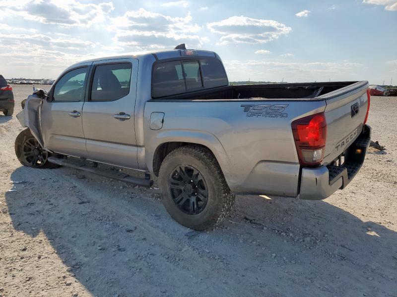 3TYAX5GN6MT023210 - 2021 TOYOTA TACOMA DOUBLE CAB SILVER photo 2