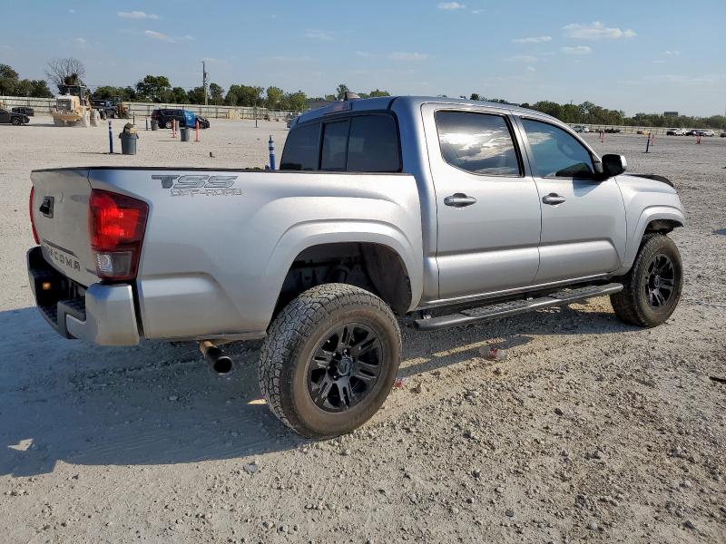 3TYAX5GN6MT023210 - 2021 TOYOTA TACOMA DOUBLE CAB SILVER photo 3
