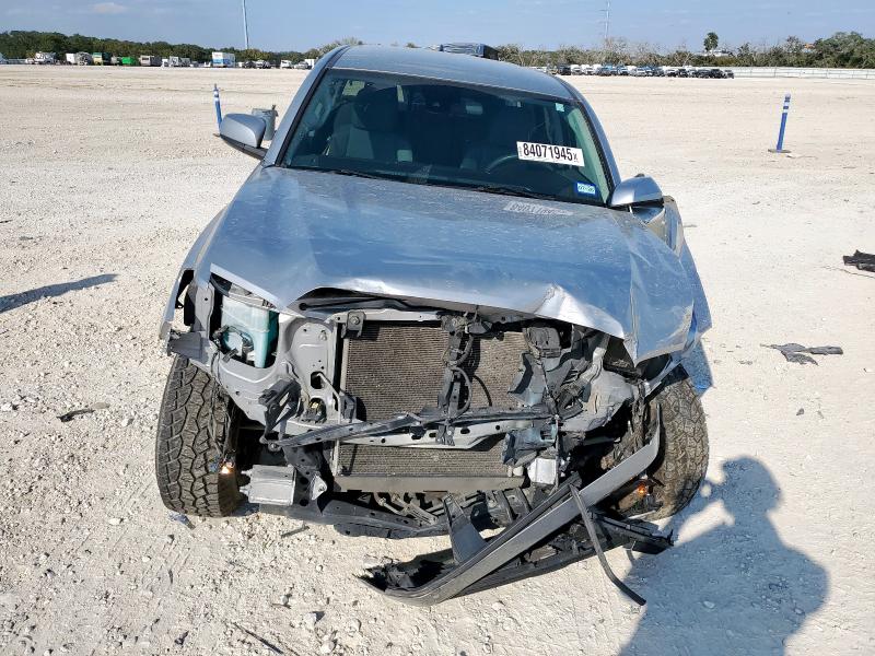 3TYAX5GN6MT023210 - 2021 TOYOTA TACOMA DOUBLE CAB SILVER photo 5