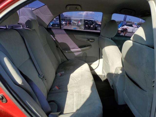 1NXBU4EE0AZ328548 - 2010 TOYOTA COROLLA BASE RED photo 10