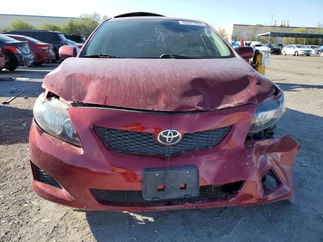 1NXBU4EE0AZ328548 - 2010 TOYOTA COROLLA BASE RED photo 5