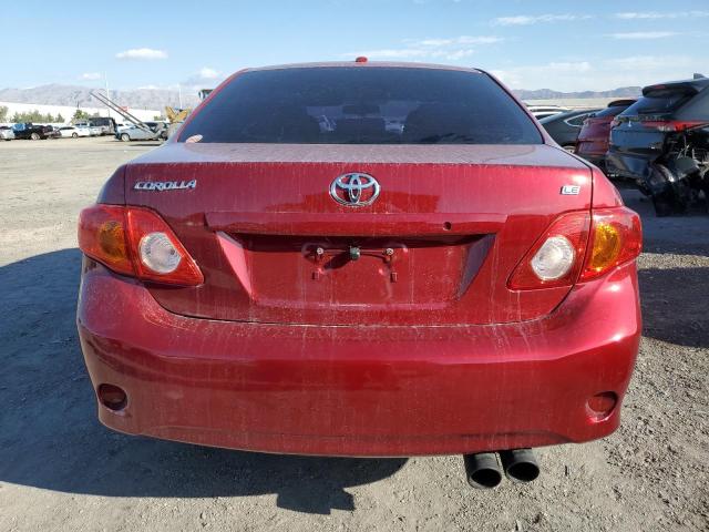 1NXBU4EE0AZ328548 - 2010 TOYOTA COROLLA BASE RED photo 6