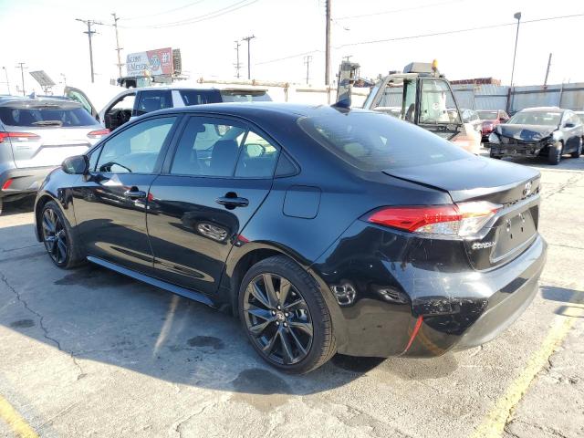 JTDEPMAE3NJ212427 - 2022 TOYOTA COROLLA LE BLACK photo 2