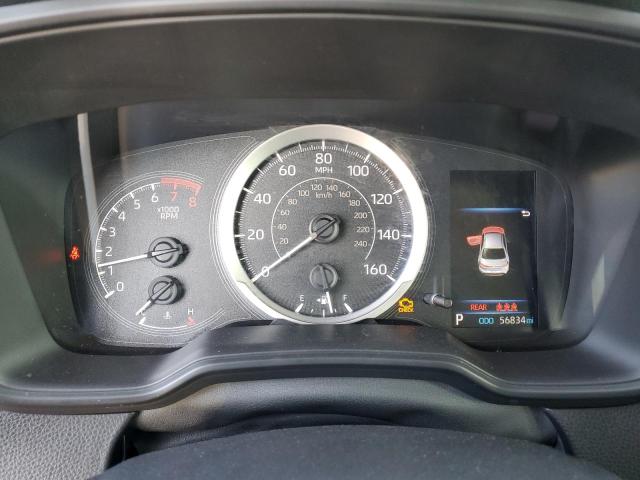 JTDEPMAE3NJ212427 - 2022 TOYOTA COROLLA LE BLACK photo 9