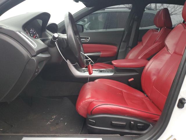 19UUB3F66KA002858 - 2019 ACURA TLX TECHNOLOGY WHITE photo 7