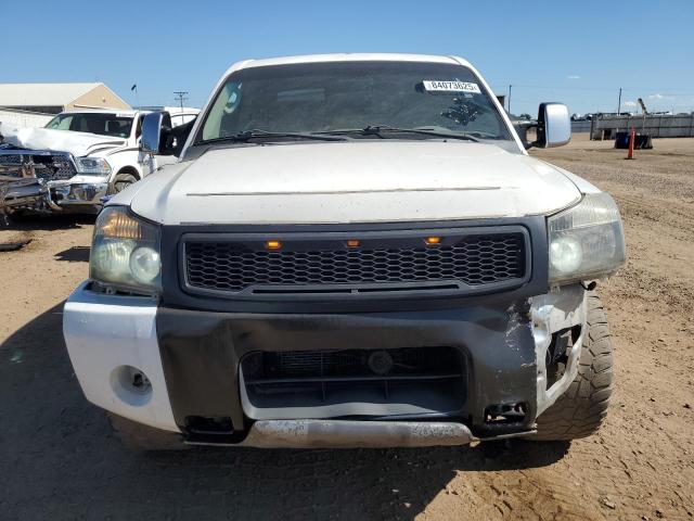 1N6AA07B64N527653 - 2004 NISSAN TITAN XE WHITE photo 5