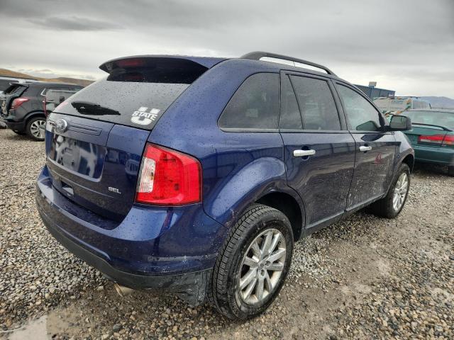 2FMDK3JC2BBA85023 - 2011 FORD EDGE SEL Көк фото 3