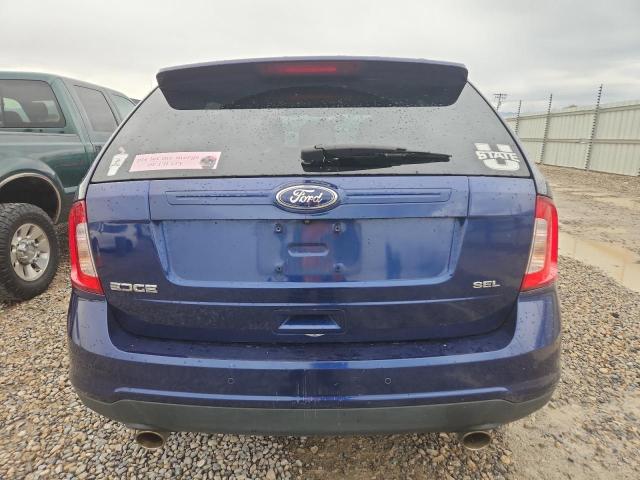 2FMDK3JC2BBA85023 - 2011 FORD EDGE SEL Көк фото 6