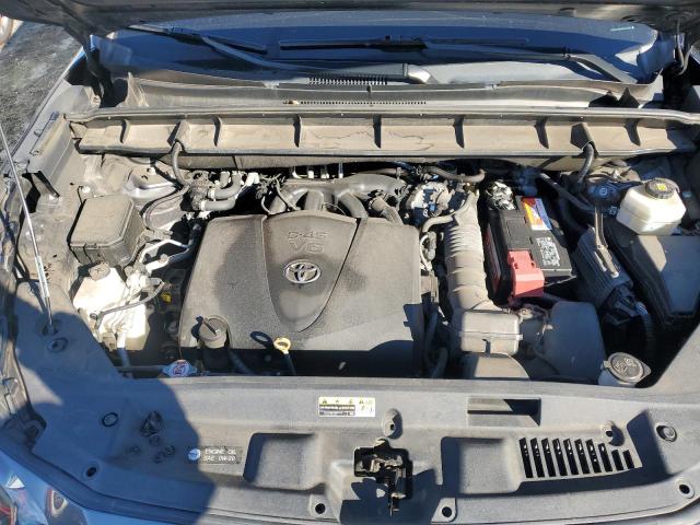 5TDGZRAH9MS038925 - 2021 TOYOTA HIGHLANDER XLE GRAY photo 12