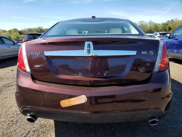 1LNHL9DR1CG800563 - 2012 LINCOLN MKS BURGUNDY photo 6