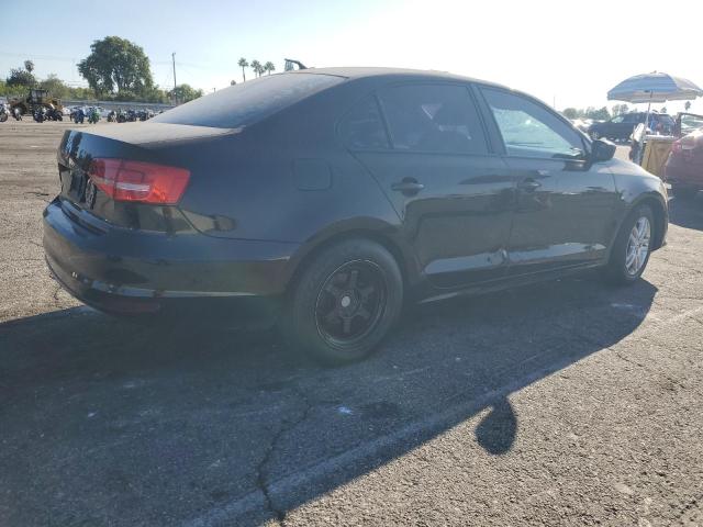 3VW2K7AJ5FM256320 - 2015 VOLKSWAGEN JETTA BASE BLACK photo 3