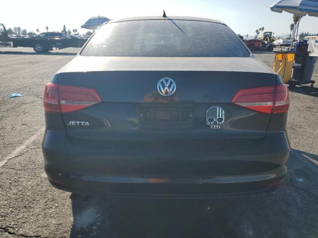 3VW2K7AJ5FM256320 - 2015 VOLKSWAGEN JETTA BASE BLACK photo 6
