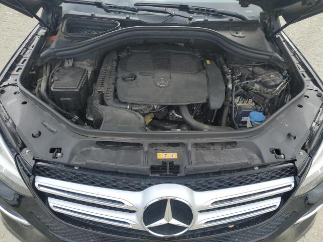 4JGDA5HB8HA878357 - 2017 MERCEDES-BENZ GLE 350 4MATIC BLACK photo 12
