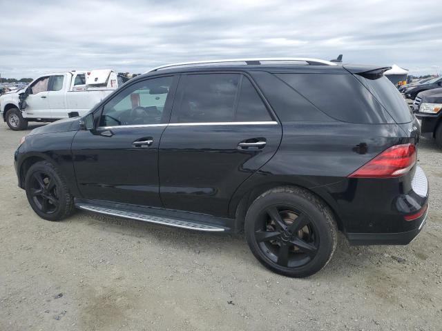 4JGDA5HB8HA878357 - 2017 MERCEDES-BENZ GLE 350 4MATIC BLACK photo 2