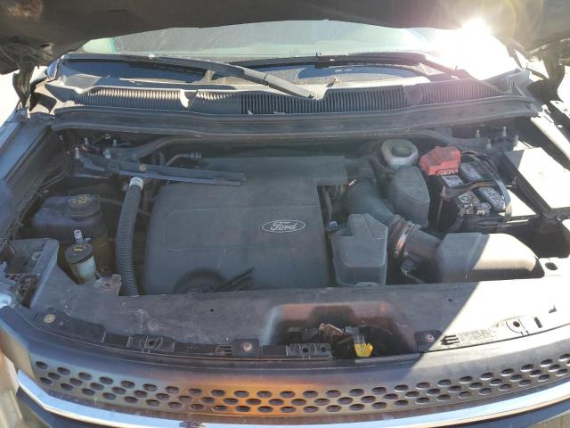 1FMHK8D84CGA92961 - 2012 FORD EXPLORER XLT BLACK photo 12