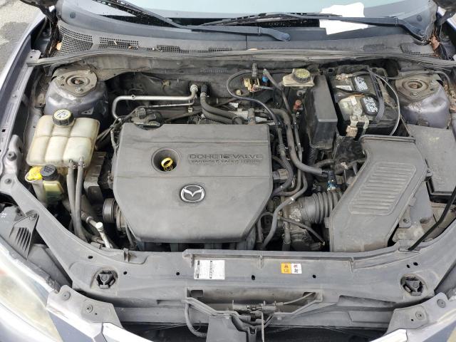 JM1BK12F371672777 - 2007 MAZDA 3 I CHARCOAL photo 11