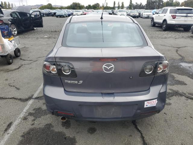 JM1BK12F371672777 - 2007 MAZDA 3 I CHARCOAL photo 6
