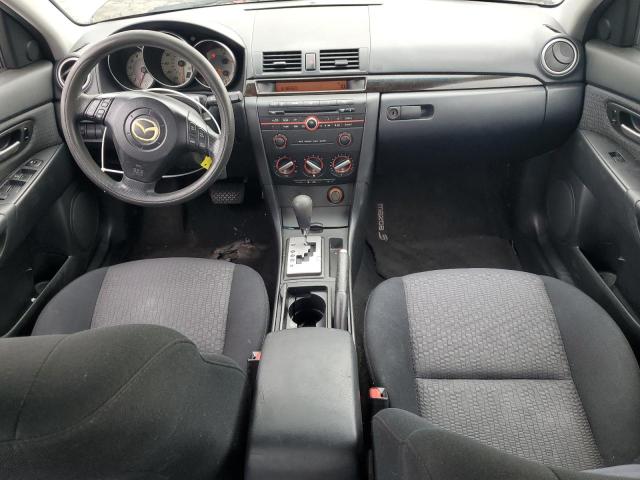 JM1BK12F371672777 - 2007 MAZDA 3 I CHARCOAL photo 8