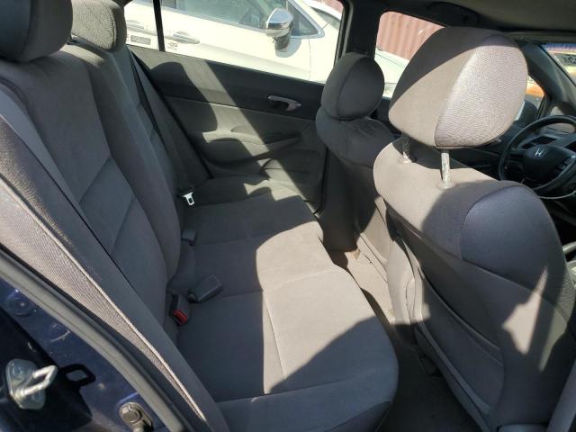1HGFA16506L053631 - 2006 HONDA CIVIC LX BLUE photo 10