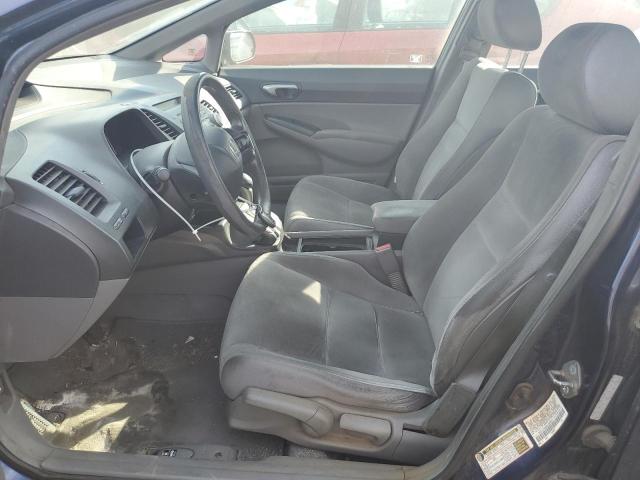 1HGFA16506L053631 - 2006 HONDA CIVIC LX BLUE photo 7