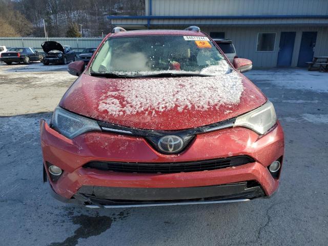 2T3WFREV8HW399474 - 2017 TOYOTA RAV4 XLE 红色 照片 5